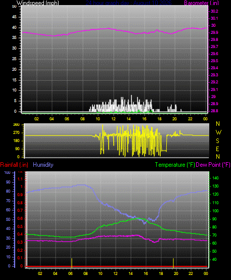 24 Hour Graph for Day 10