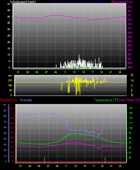 24 Hour Graph for Day 11