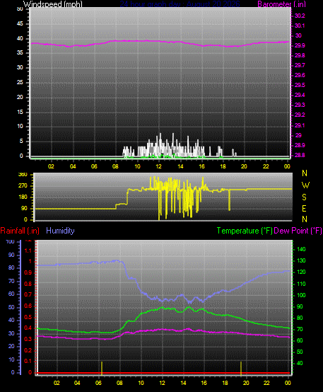 24 Hour Graph for Day 20